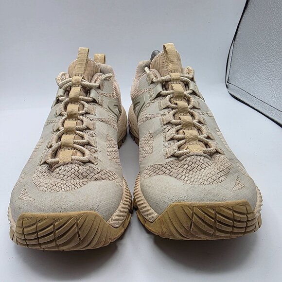 Merrell MQM Ace Tec 1TRL Oyster Chalk Mens Size 9.5 White Shoes Hiking Casual - Picture 2 of 13